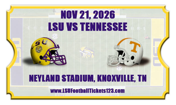 2026 Lsu Tigers Vs Tennessee Volunteers